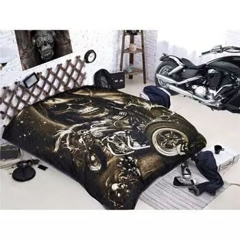Покрывало «Байкеры», размер 150x220 см