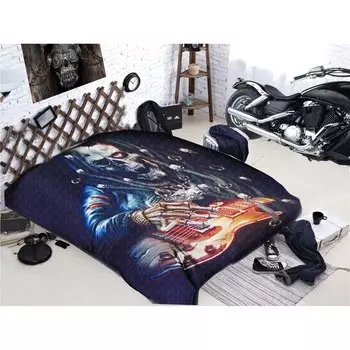 Покрывало «Байкеры», размер 150x220 см