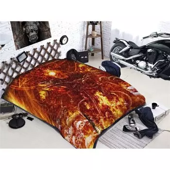 Покрывало «Байкеры», размер 180x220 см