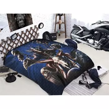 Покрывало «Байкеры», размер 200x220 см