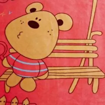 Покрывало «Бобби», размер 100х140 см, цвет розовый