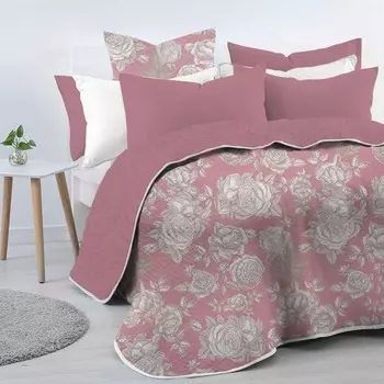 Покрывало двустороннее стёганное, размер 200x220 см