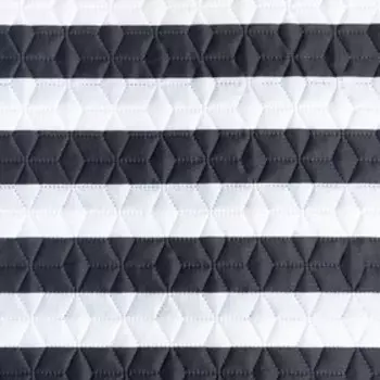 Покрывало евро Экономь и Я Stripe 200*210±5см, 100% полиэстер, 190гр/м2