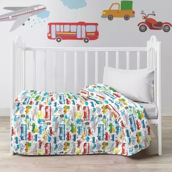 Покрывало «Городское движение», размер 90х140 см