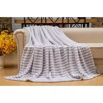 Покрывало «Гринда», размер 160х220 см, цвет лиловый