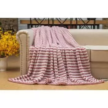 Покрывало «Гринда», размер 160х220 см, цвет пудровый