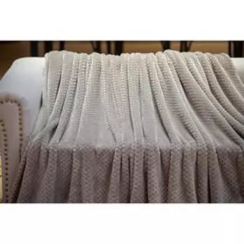 Покрывало «Эшли», размер 220х240 см, цвет бежевый