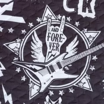 Покрывало "Этель" 1,5 сп Rock Roll, 145х220 ±5 см, микрофибра