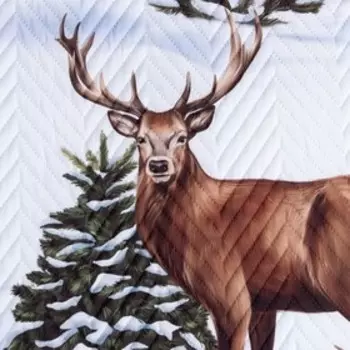 Покрывало "Этель" Евро Олени, 230х210 см