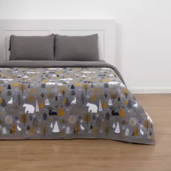 Покрывало "Этель" Let it snow, 200*215 см, 100% хлопок