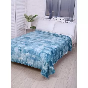 Плед-покрывало Калифорния, 180х200см, велсофт 280г/м, полиэстер