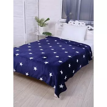 Плед-покрывало Калифорния, 180х200см, велсофт 280г/м, полиэстер