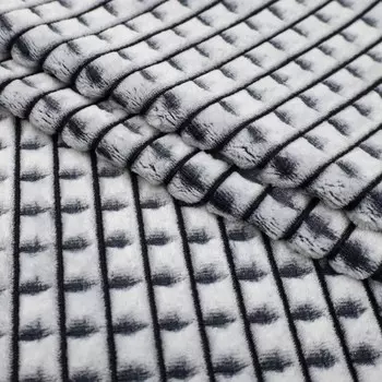 Покрывало «Каре», размер 150x200 см, велсофт