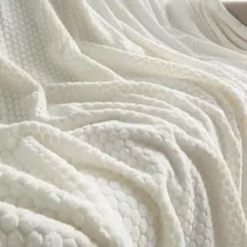 Покрывало «Каролина», размер 160х220 см, цвет молоко