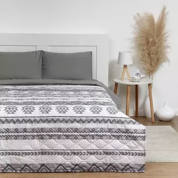 Покрывало Love Life 2 сп "Сканди" 180х220±5см, новосатин, 100% п/э