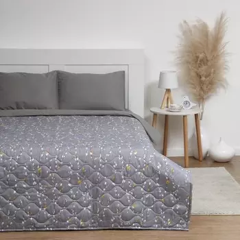 Покрывало Love Life 2 сп "Весенний сад" 180х220±5см, новосатин, 100% п/э