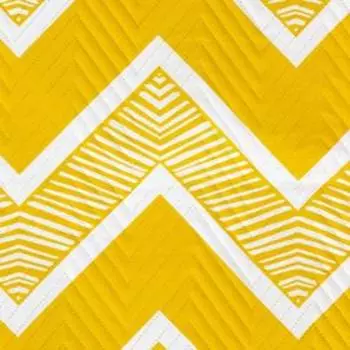 Покрывало LoveLife евро макси "Зигзаги" цв. желтый, 240*210±5см, микрофайбер, 100% п/э