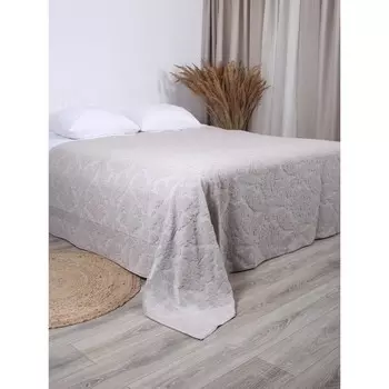 Покрывало махровое Softness grey beige, размер 200x220 см