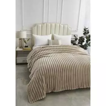 Покрывало «Орнелла», размер 210х230 см, цвет кремовый