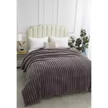 Покрывало «Орнелла», размер 210х230 см, цвет мокко