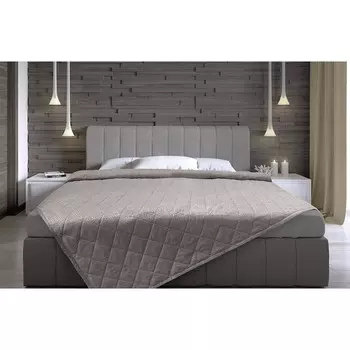 Покрывало Primavelle Livia, размер 240х240 см, цвет серый