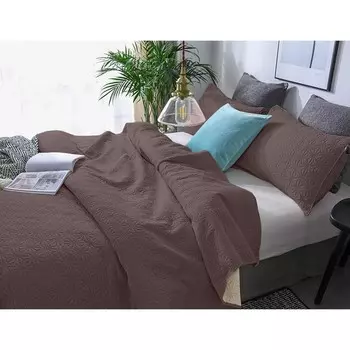 Покрывало Primavelle Pallada, размер 210х230 см, цвет тёмный тауп