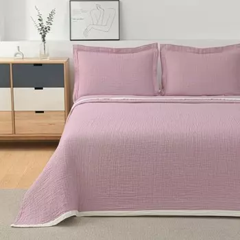 Покрывало, размер 180x240 см, цвет лиловый