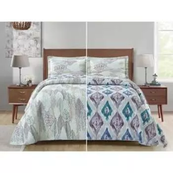 Покрывало с наволочками Cler, размер 200x220 см, 50x70 см - 2 шт