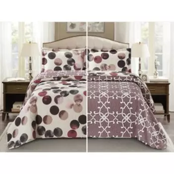 Покрывало с наволочками CLER, размер 200x220 см, 50x70 см-2 шт