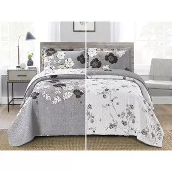 Покрывало с наволочками CLER, размер 200x220 см, 50x70 см-2 шт