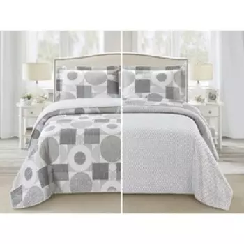 Покрывало с наволочками CLER, размер 200x220 см, 50x70 см-2 шт