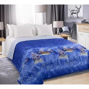 Покрывало «Сказка о зиме», размер 160x210 см