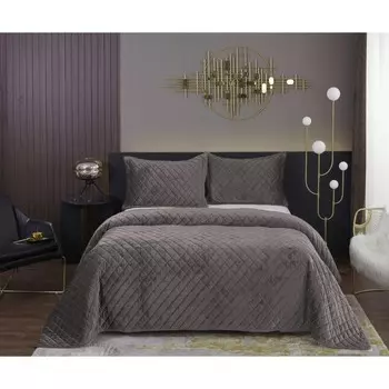 Покрывало Sofi De Marko «Натаниэль», размер 160х220 см, цвет мокко