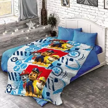 Покрывало стёганое, детское «Щенячий патруль», размер 145х200 см