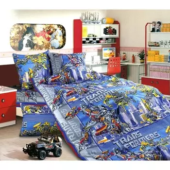 Покрывало стёганое «Трансформеры», размер 140x210 см