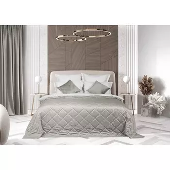 Покрывало Velluto, размер 240x260 см, цвет тауп