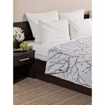 Покрывало «Верба», размер 240х200 см, цвет белый