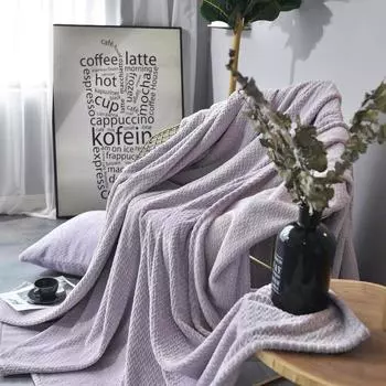 Покрывало «Вива», размер 160х220 см, цвет лиловый