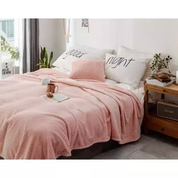 Покрывало «Вива», размер 210х230 см, цвет пудровый