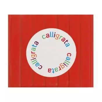 Полимерная глина Calligrata 50 г, флоуресцентная оранжевая