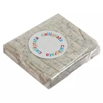 Полимерная глина Calligrata 50 г, с эффектом камня, янтарный кварц