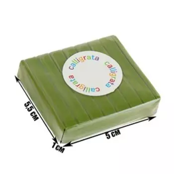 Полимерная глина 50гр "Calligrata" Зеленый интенсив