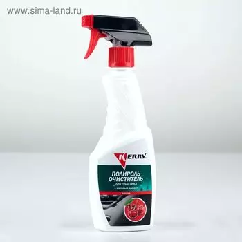 Полироль-очиститель пластика Kerry с матовым эффектом, вишня, 500 мл, триггер