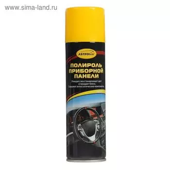 Полироль пластика Astrohim Апельсин, 335 мл, аэрозоль, АС - 2338