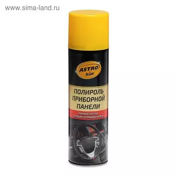 Полироль пластика Astrohim Зеленый чай, аэрозоль, 335 мл, АС - 23312