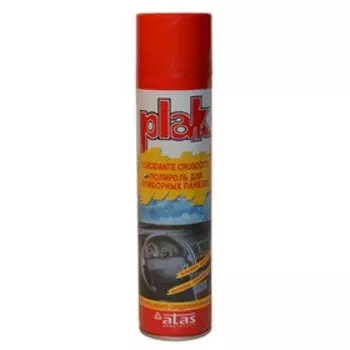 Полироль пластика Plak Персик, аэрозоль, 750 мл