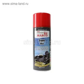 Полироль салона RE MARCO, 400 мл, матовая, аэрозоль, бубль гум