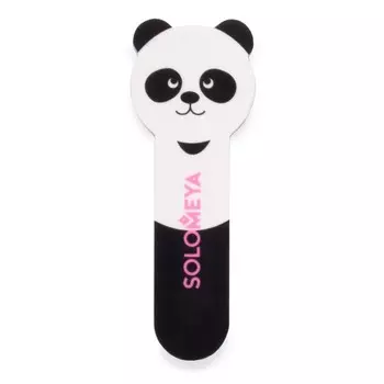 Полировщик для натуральных и искусственных ногтей Solomeya «Маленькая Панда» 400/3000 грит 931984