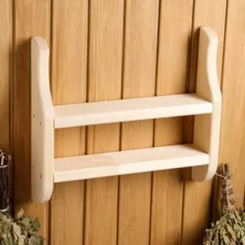 Полка, 2 яруса 44х39х9см, липа "Добропаровъ"