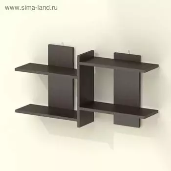 Полка 876х170х430, венге